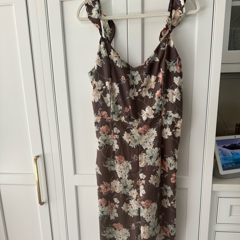 Floral jumpsuit